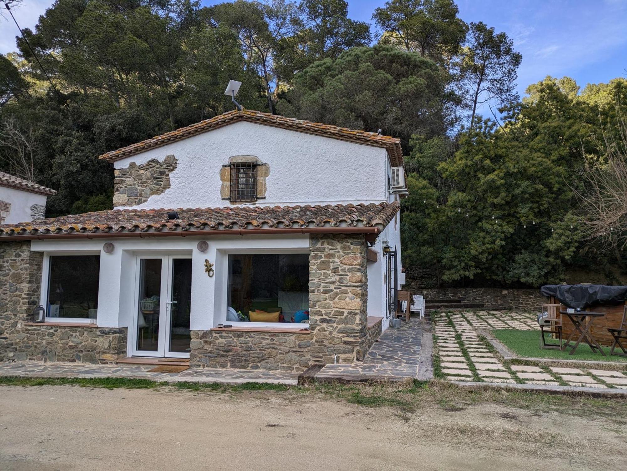 Masia Can Ninot Santa Susanna Esterno foto